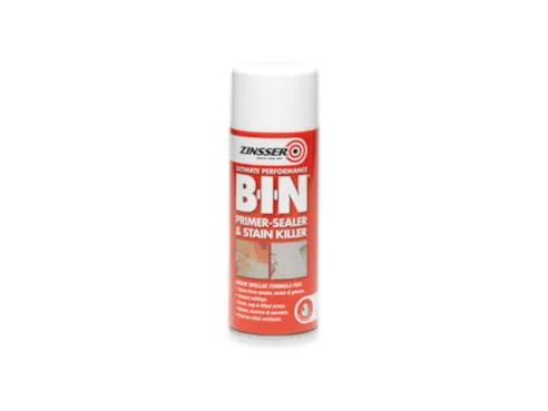 Zinsser 400ml Bin Primer Aerosol Can ZIN00030