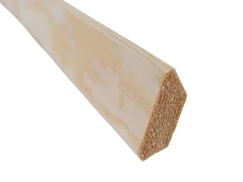 WDW6012 Pine Wedge Bead Timber Mouldings 20 x 20 x 2400mm