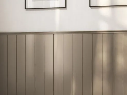 Tongue and Groove MDF Wall Panel Kit  8 x 1200x925mm 1.2m2 Coverage WPKT7A Mouldings not Included.