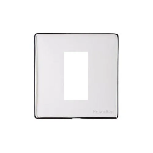 Vintage Range-Polished Chrome-1 Module Euro Plate