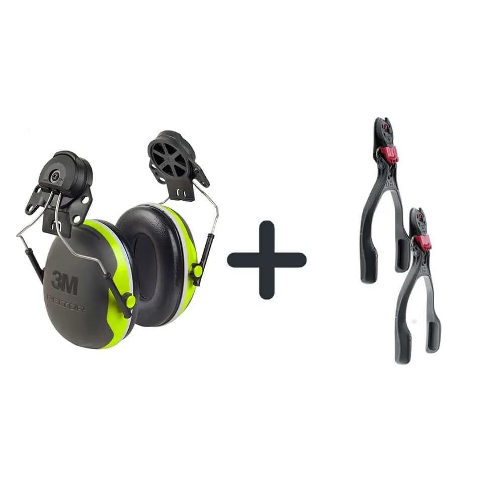 Peltor 32SNR Ear Defenders & Protos Bracket | Gustharts
