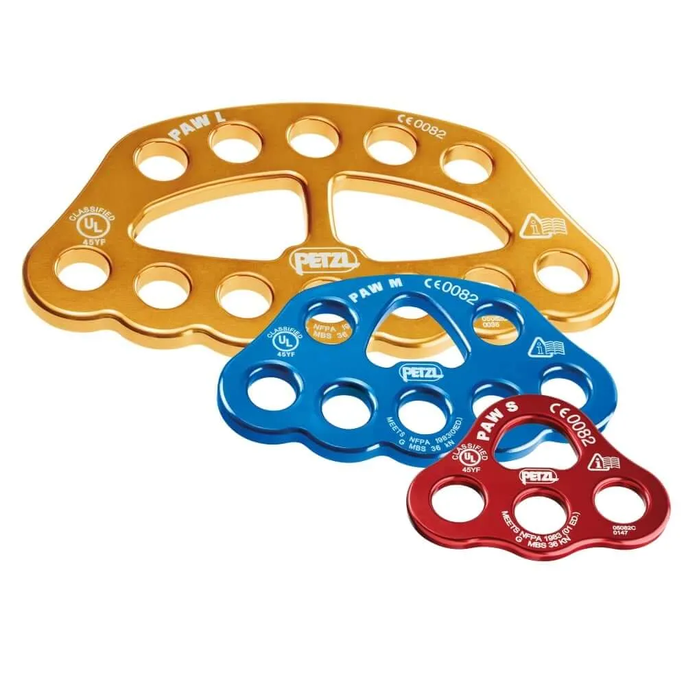 Petzl Paw Rigging Plates: Lightweight Versatile Anchoring for Climbers