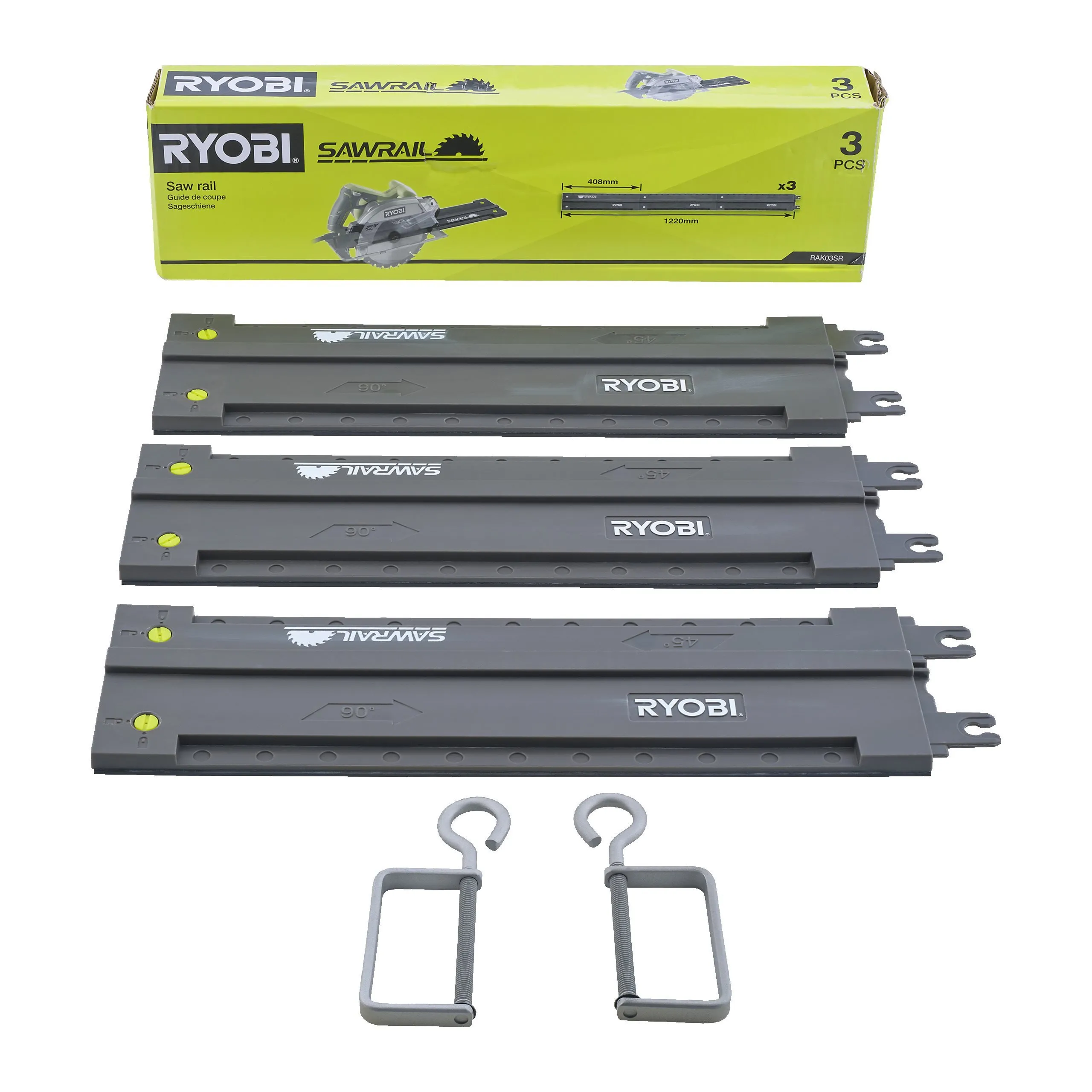 3 Piece Circ Saw Guide Rail