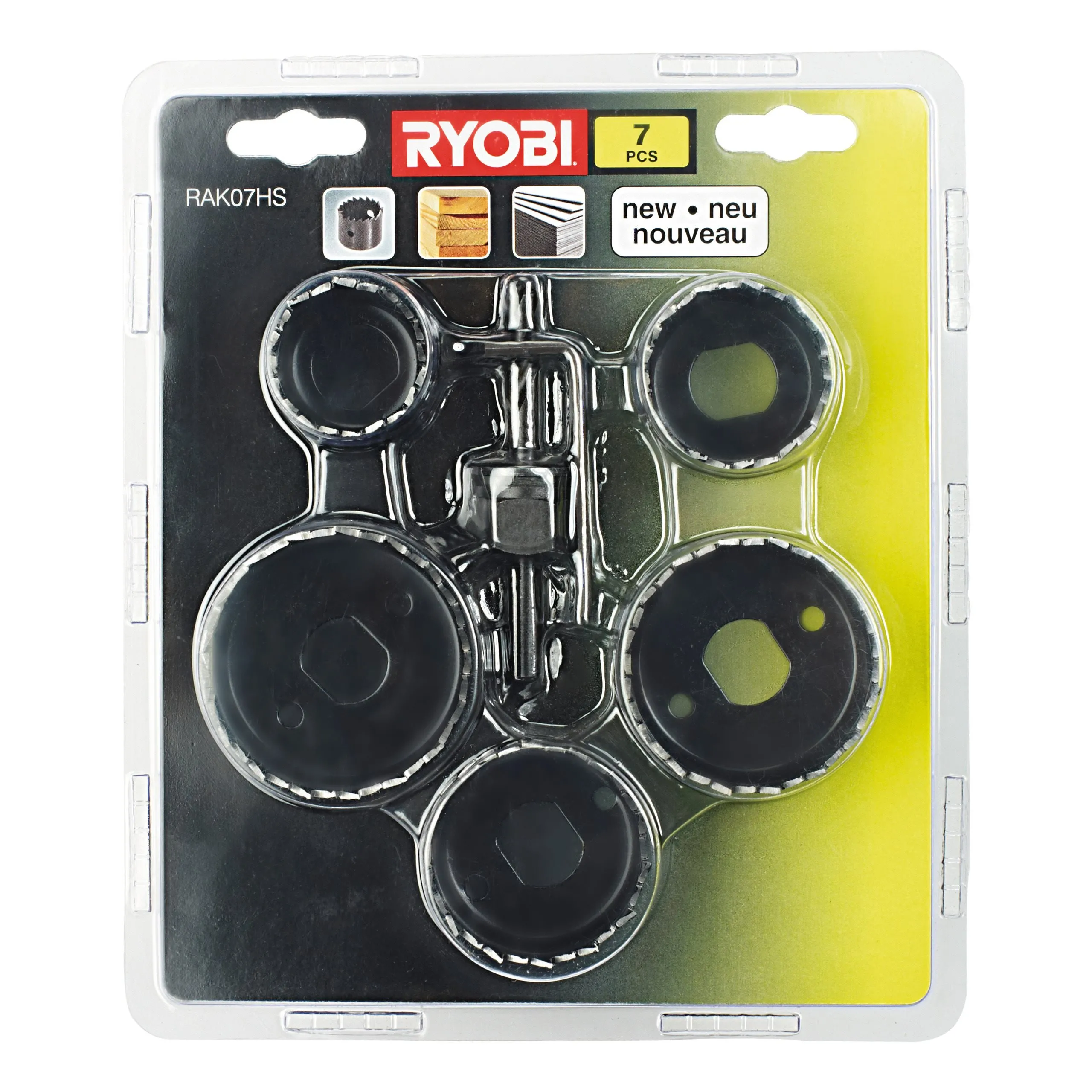 Hole Saw Set (7 piece)