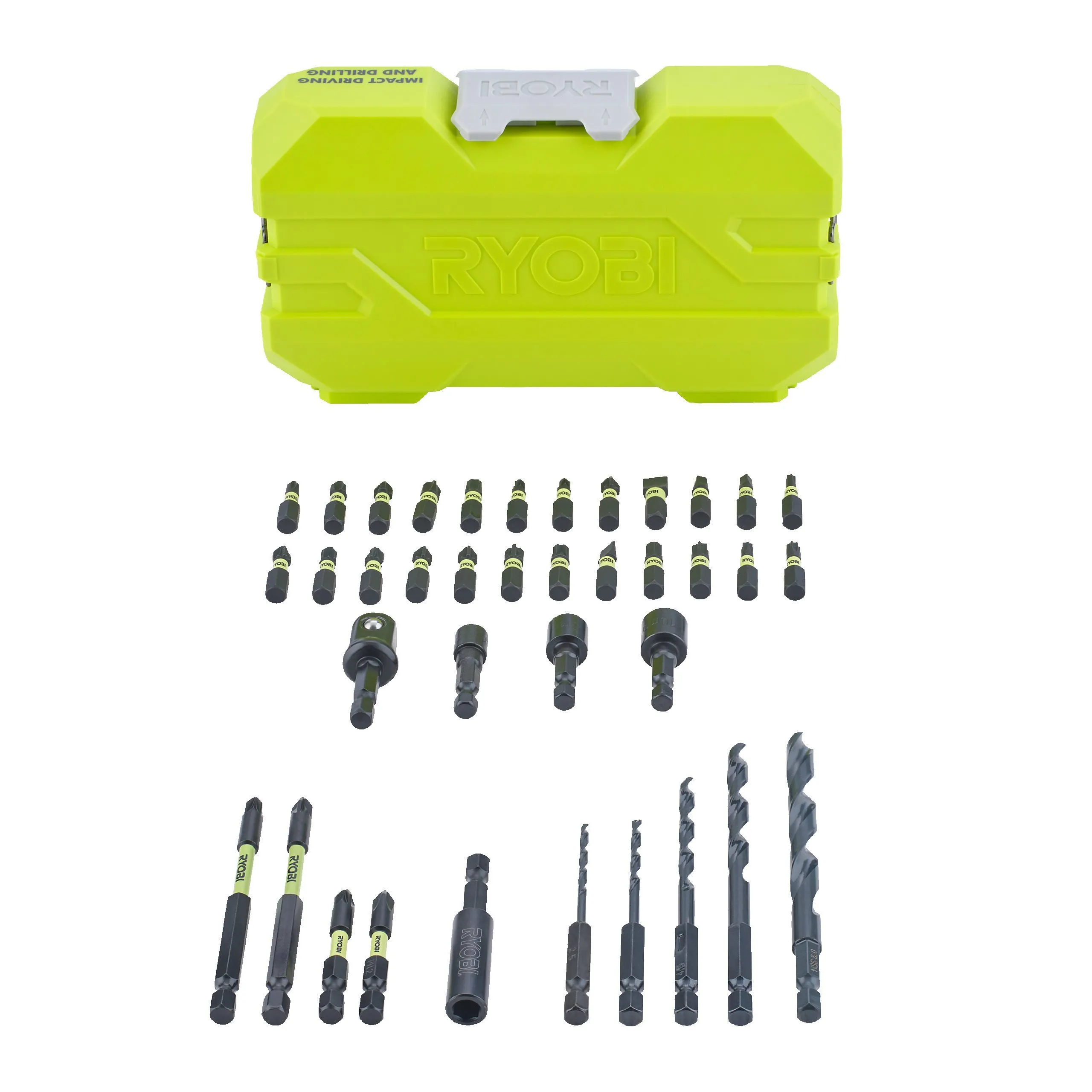 Impact-rated Mixed Drilling & Screwdriving Bit Set (38 piece)