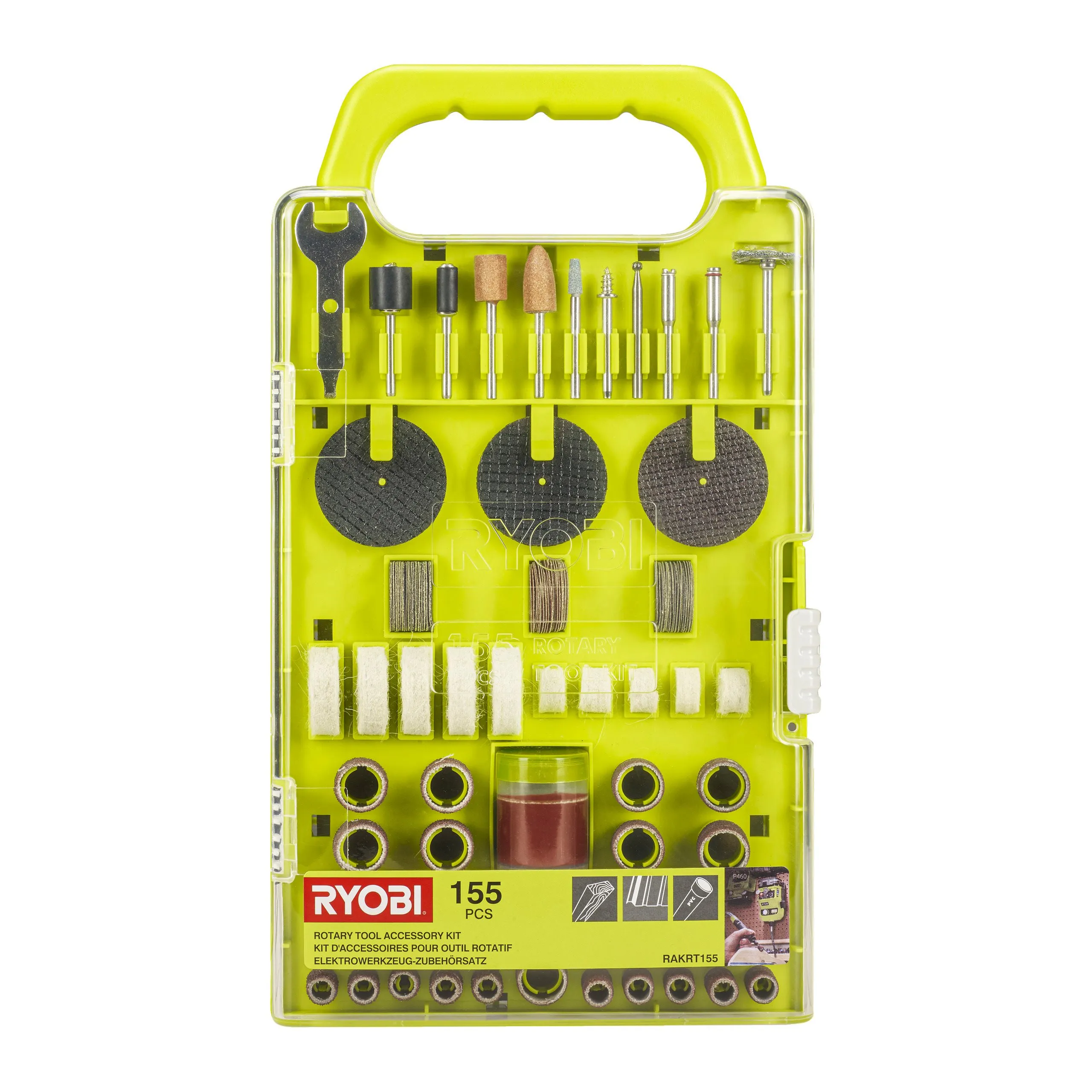 Rotary Tool Accessory Set (155 piece)
