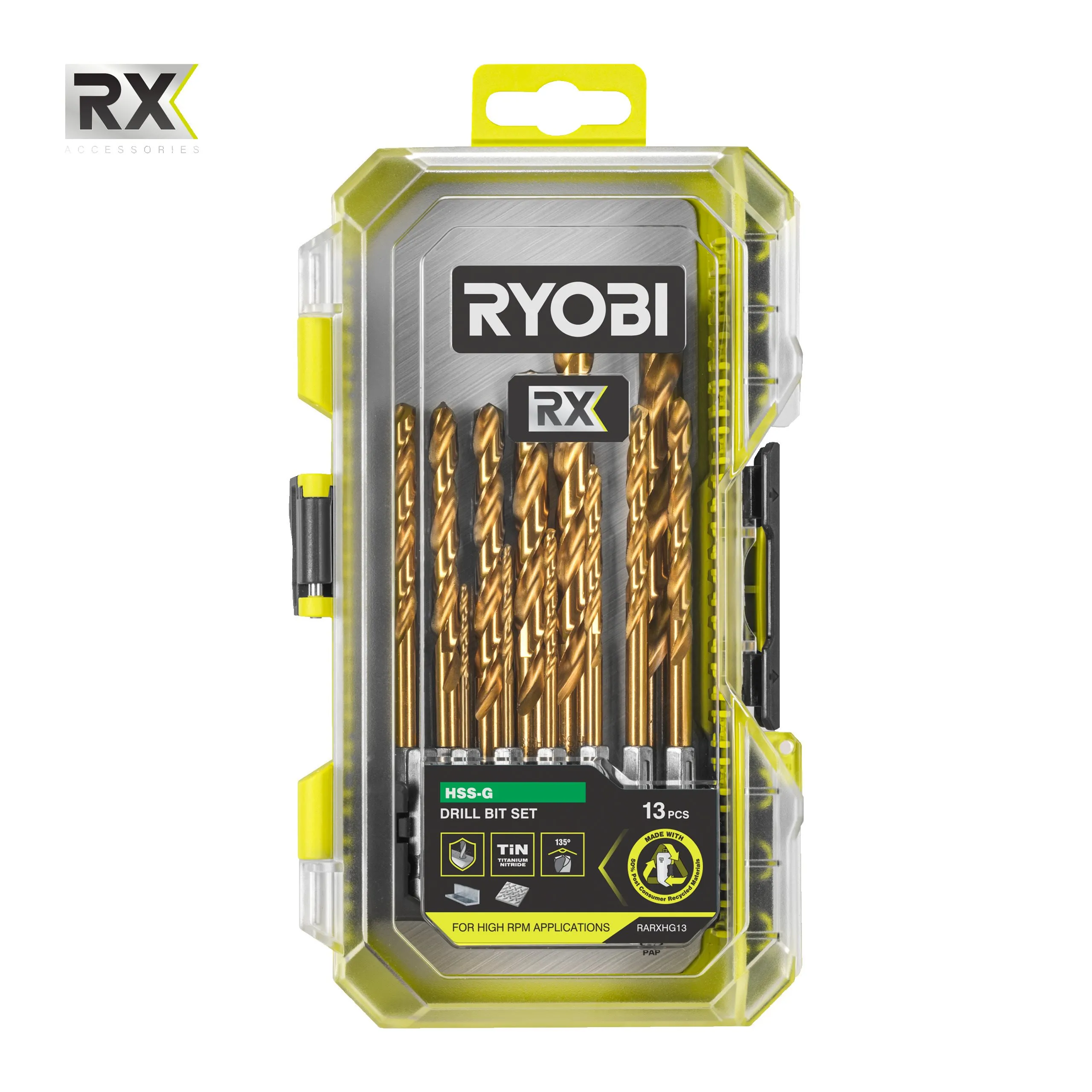 RX 13pc HSS-G Drill Bit Set