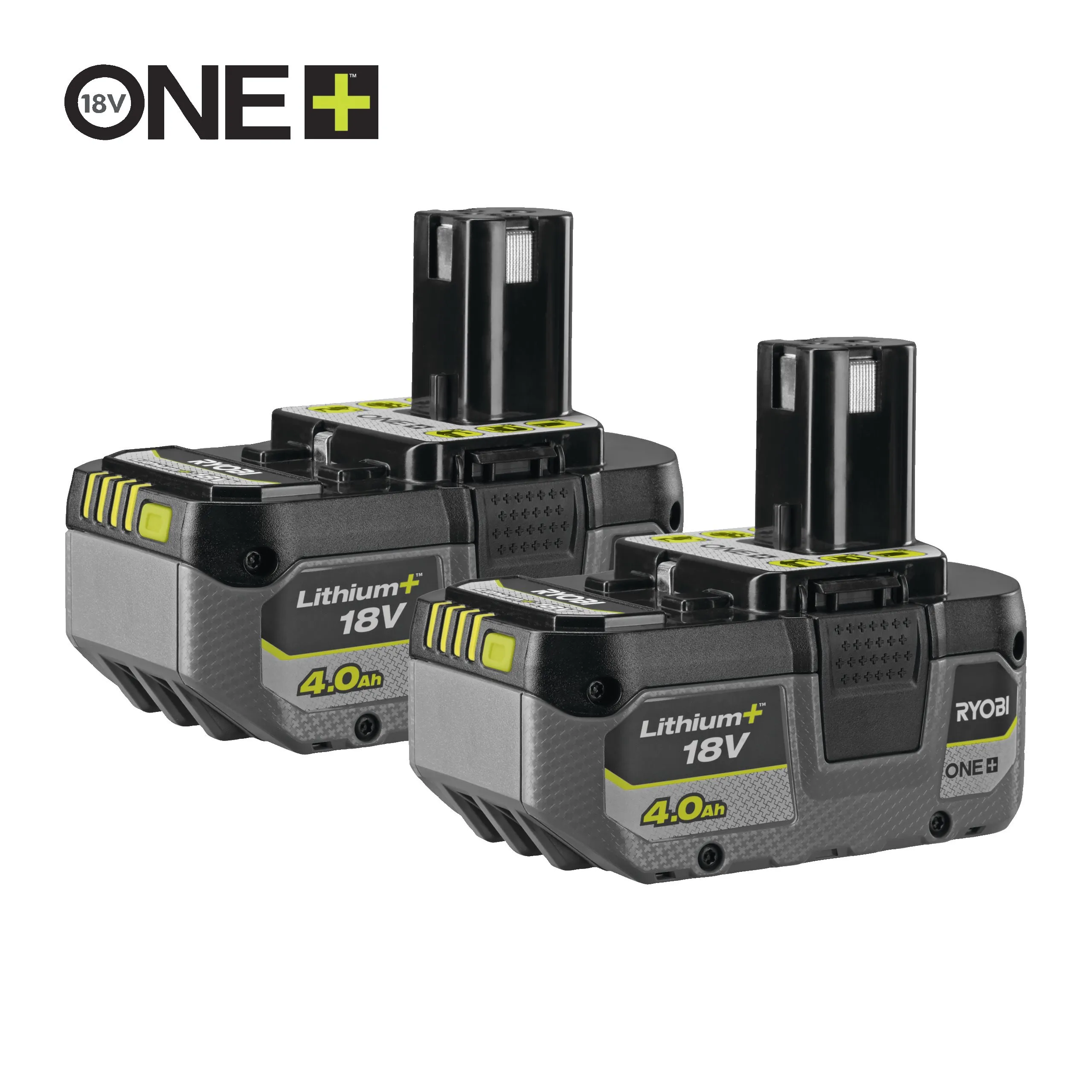 18V ONE+™ Lithium+™ 4.0Ah Battery Twin Pack