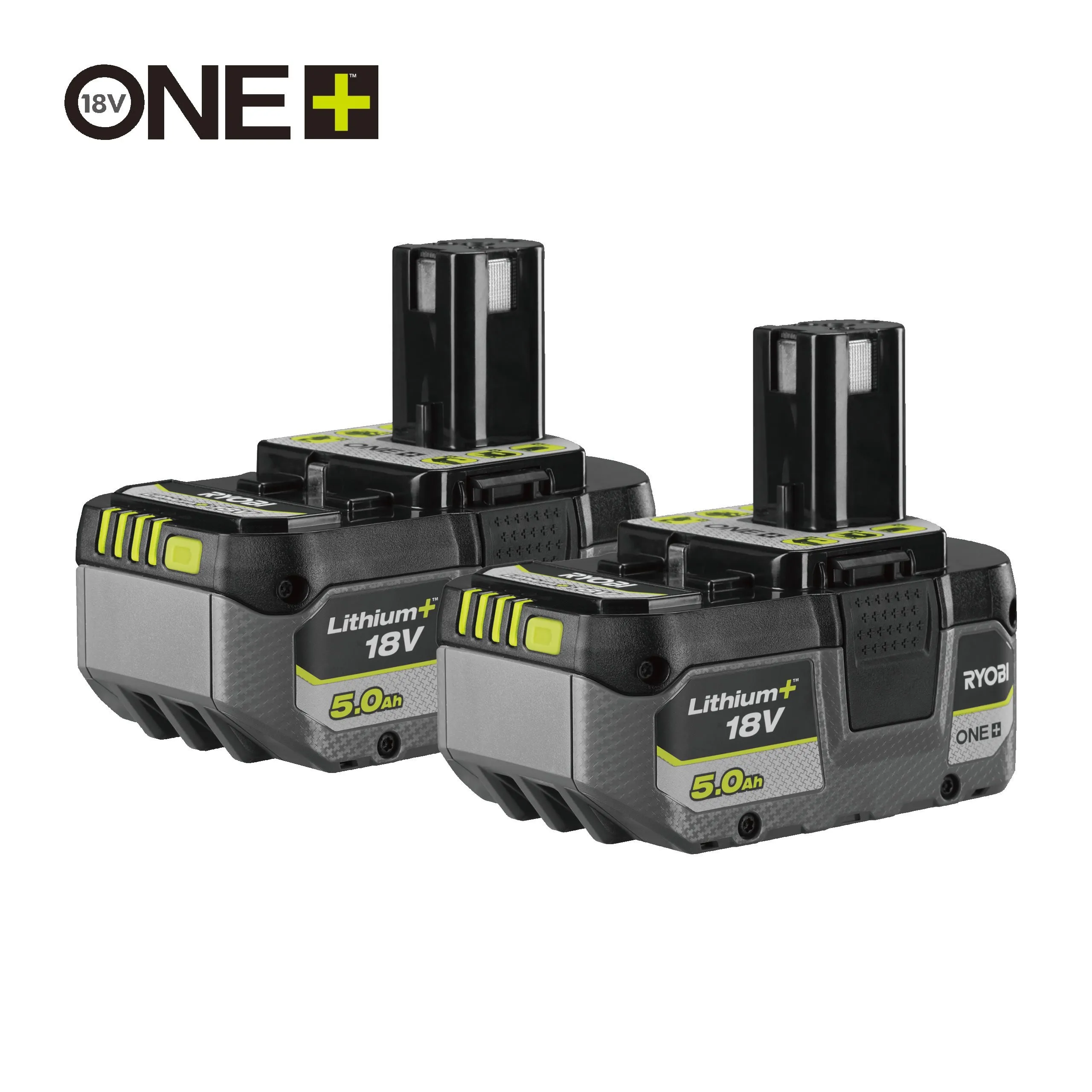 18V ONE+™ Lithium+™ 5.0Ah Battery Twin Pack