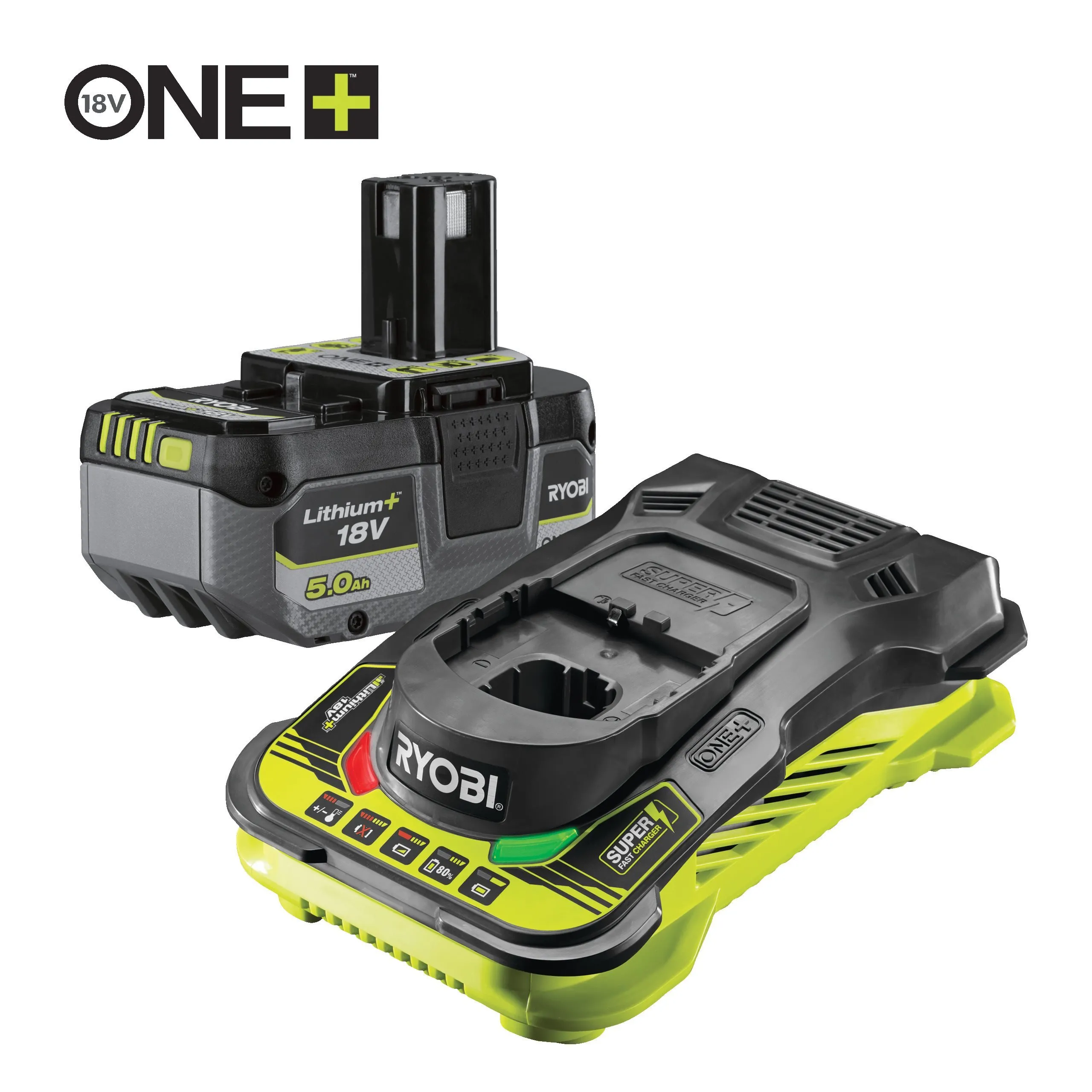 18V ONE+™ Lithium+™ 1 x 5.0Ah Battery & 5.0A Charger Kit
