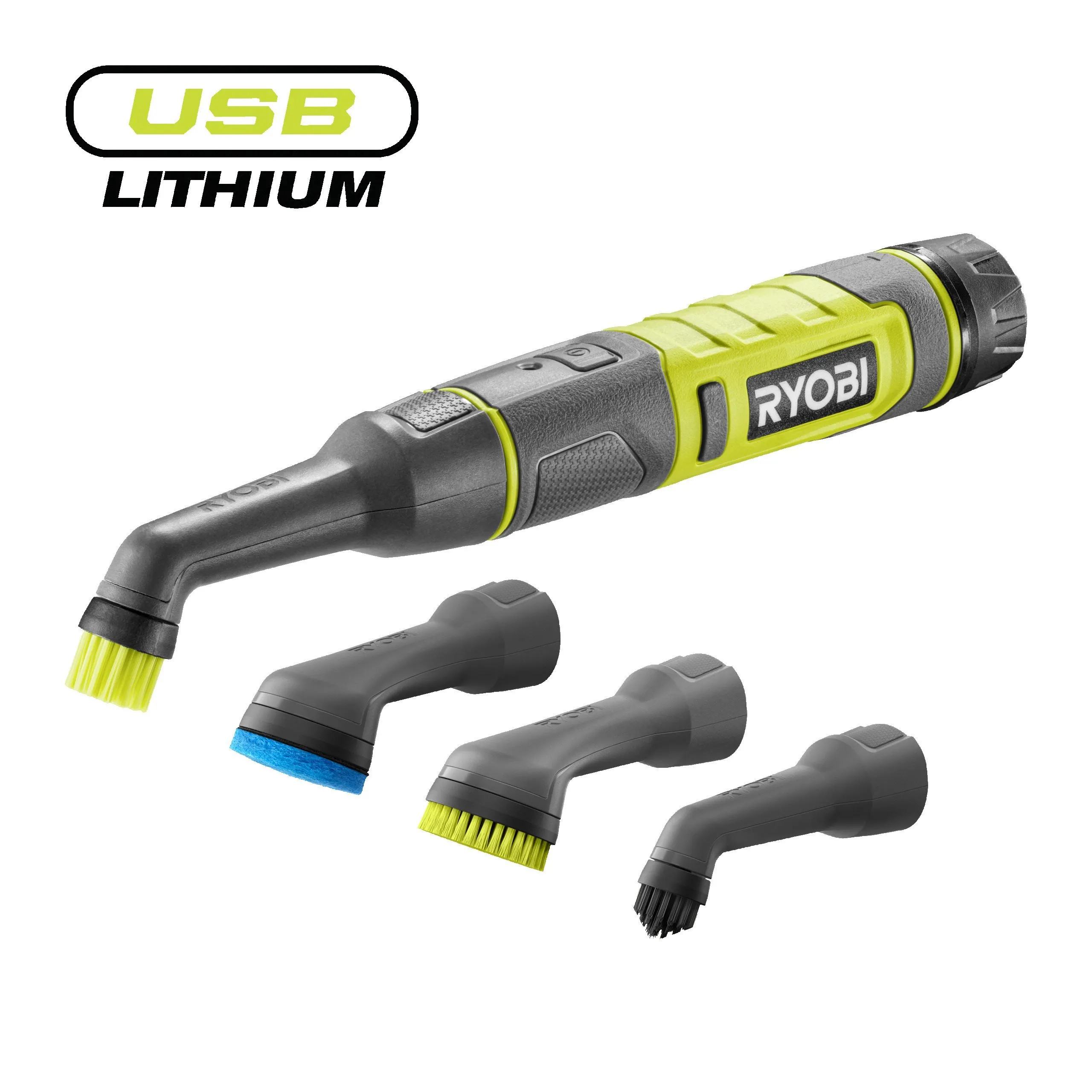 4V USB Lithium™ Cordless Detail Scrubber (Bare Tool)