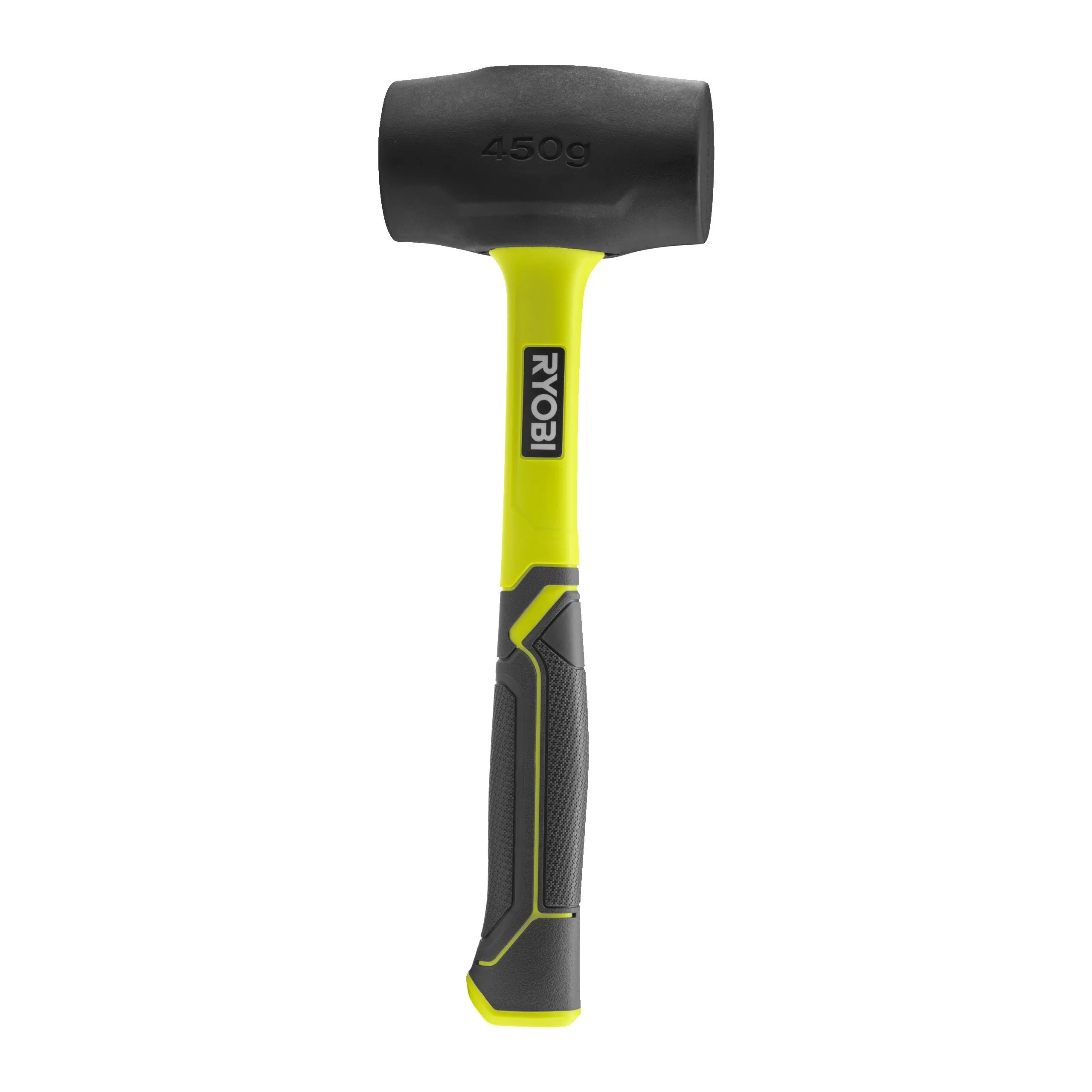 450g Fibreglass Rubber Mallet (Black)