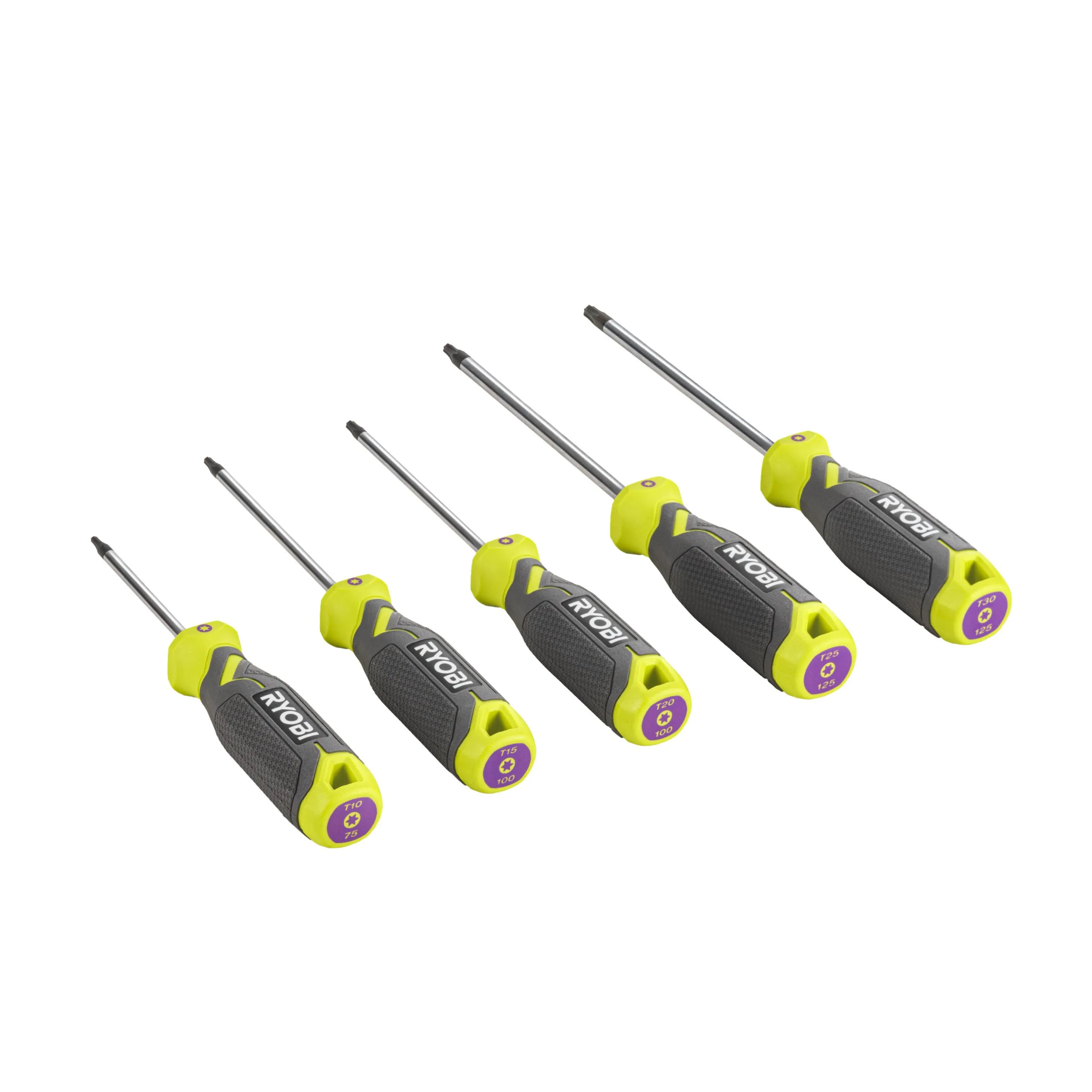 5 Piece Magnetic TORX Screwdriver Set