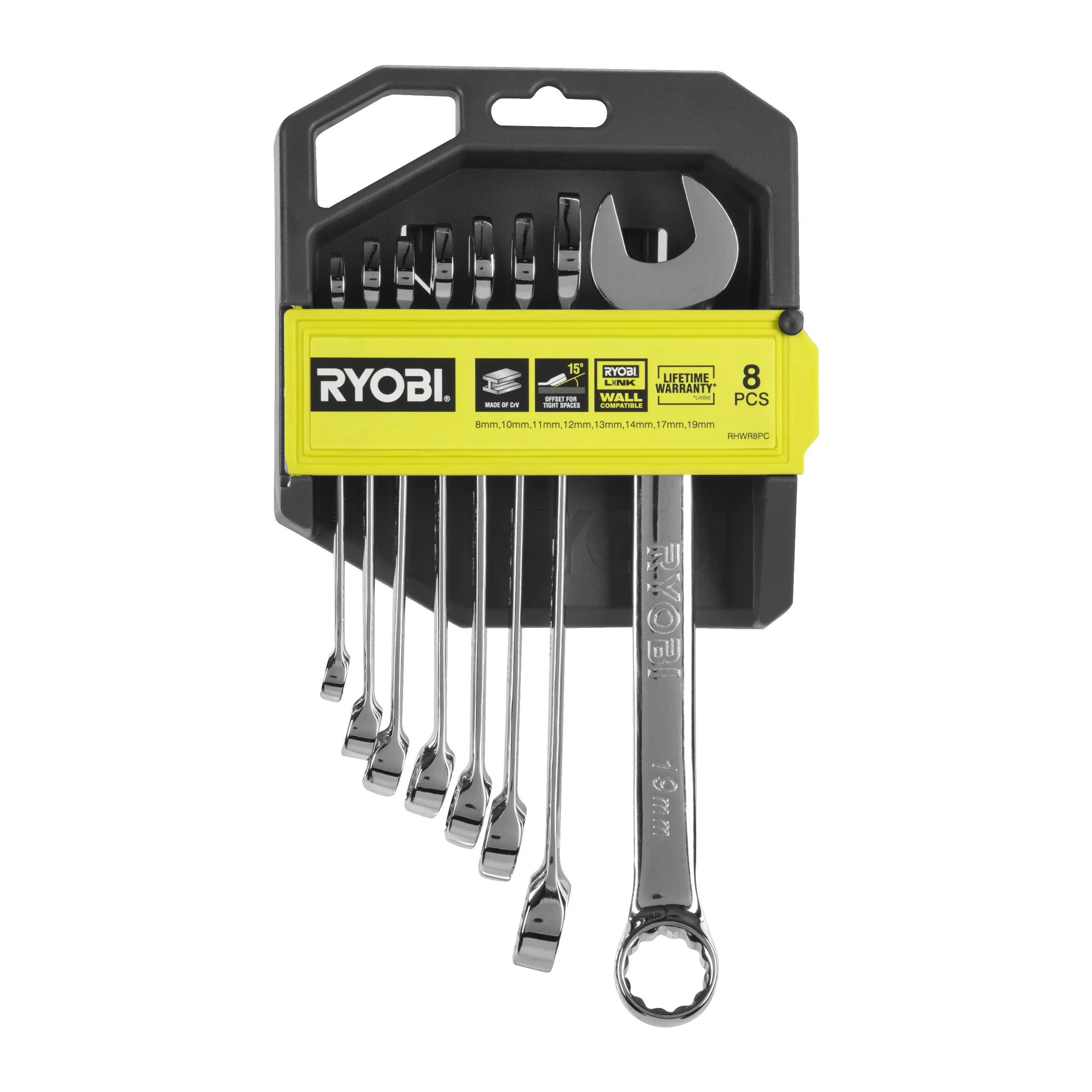 8-Piece Combination Wrench Set