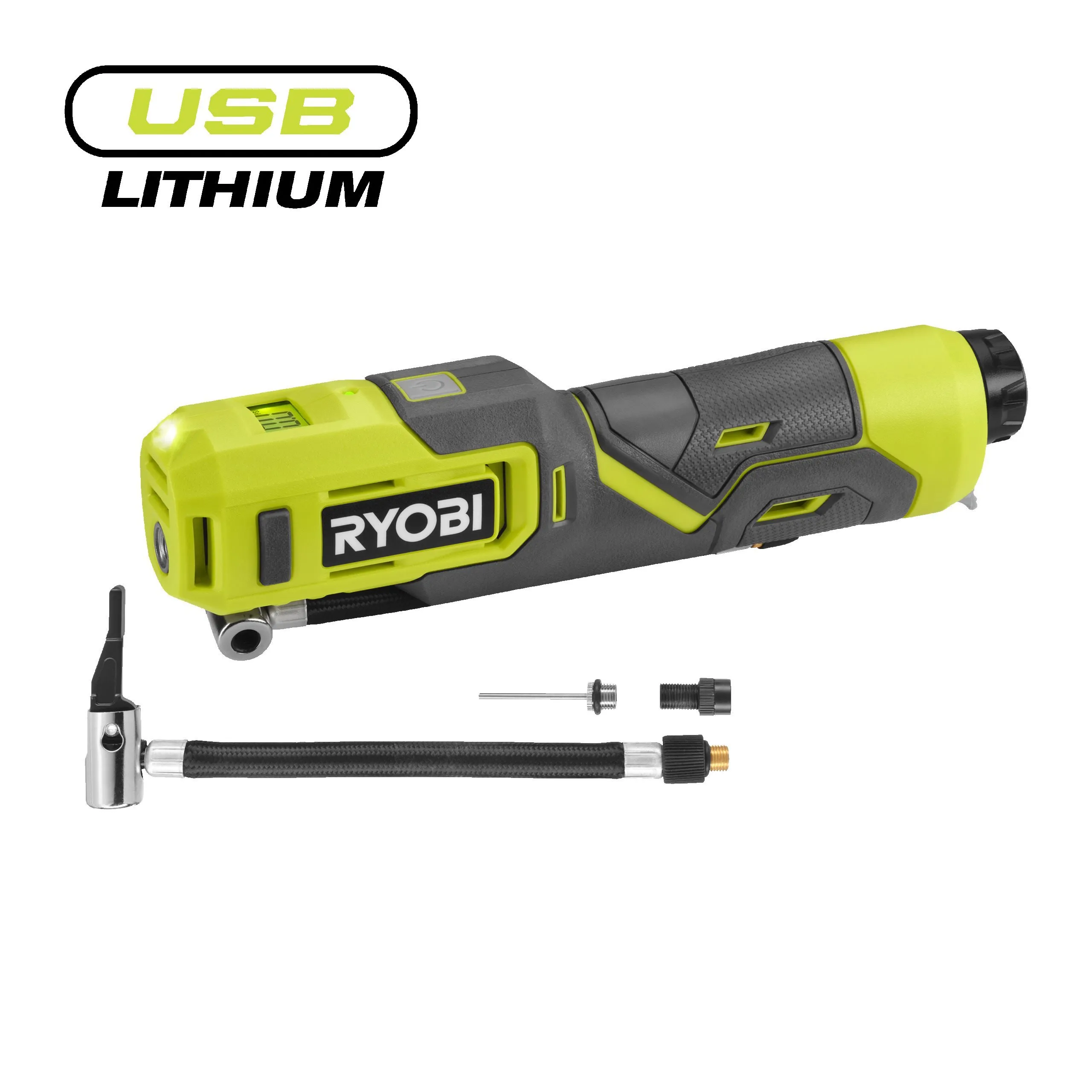 4V USB Lithium™ Cordless Inflator (Bare Tool)