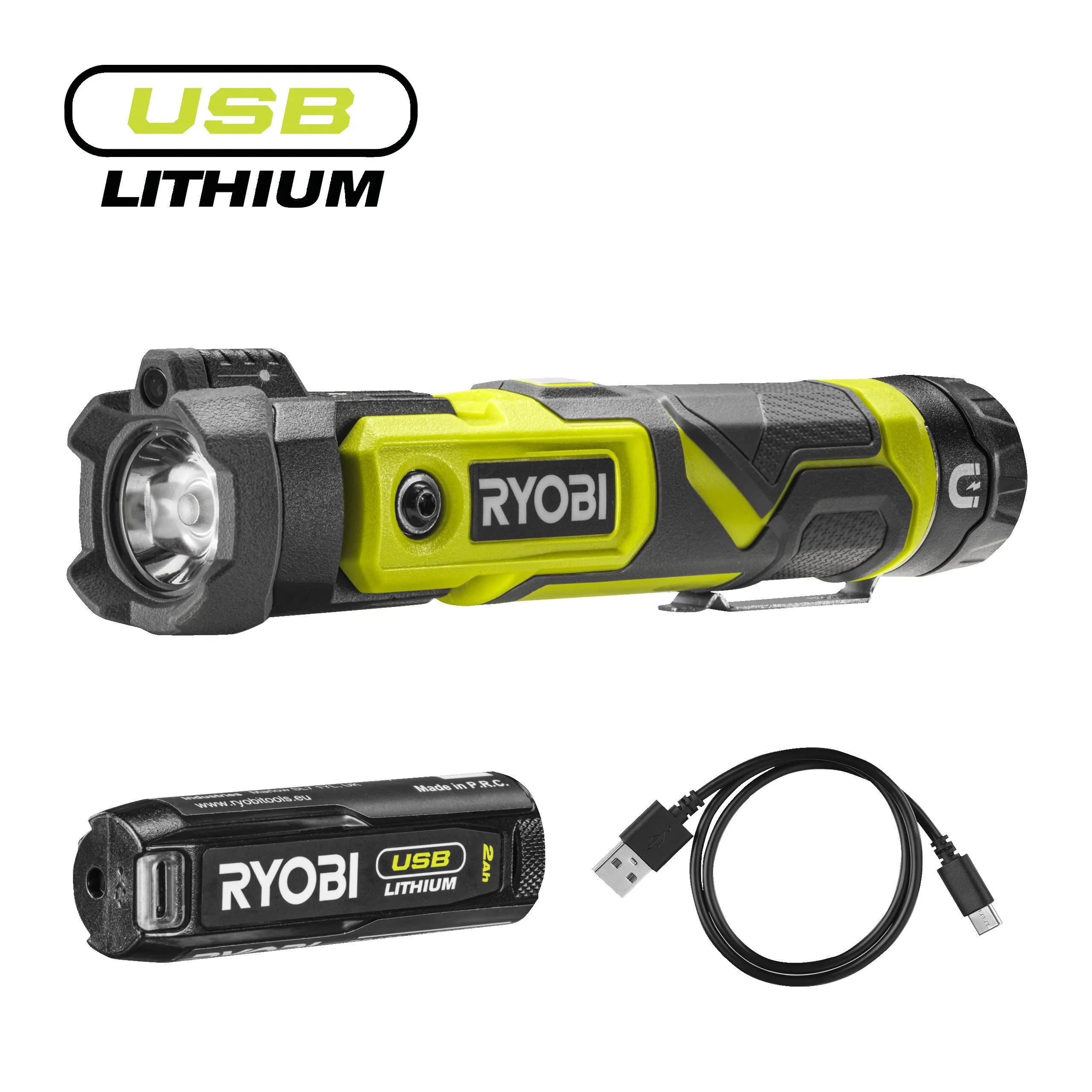 4V USB Lithium™ Cordless Pivoting Light (1x 4V 2.0Ah)