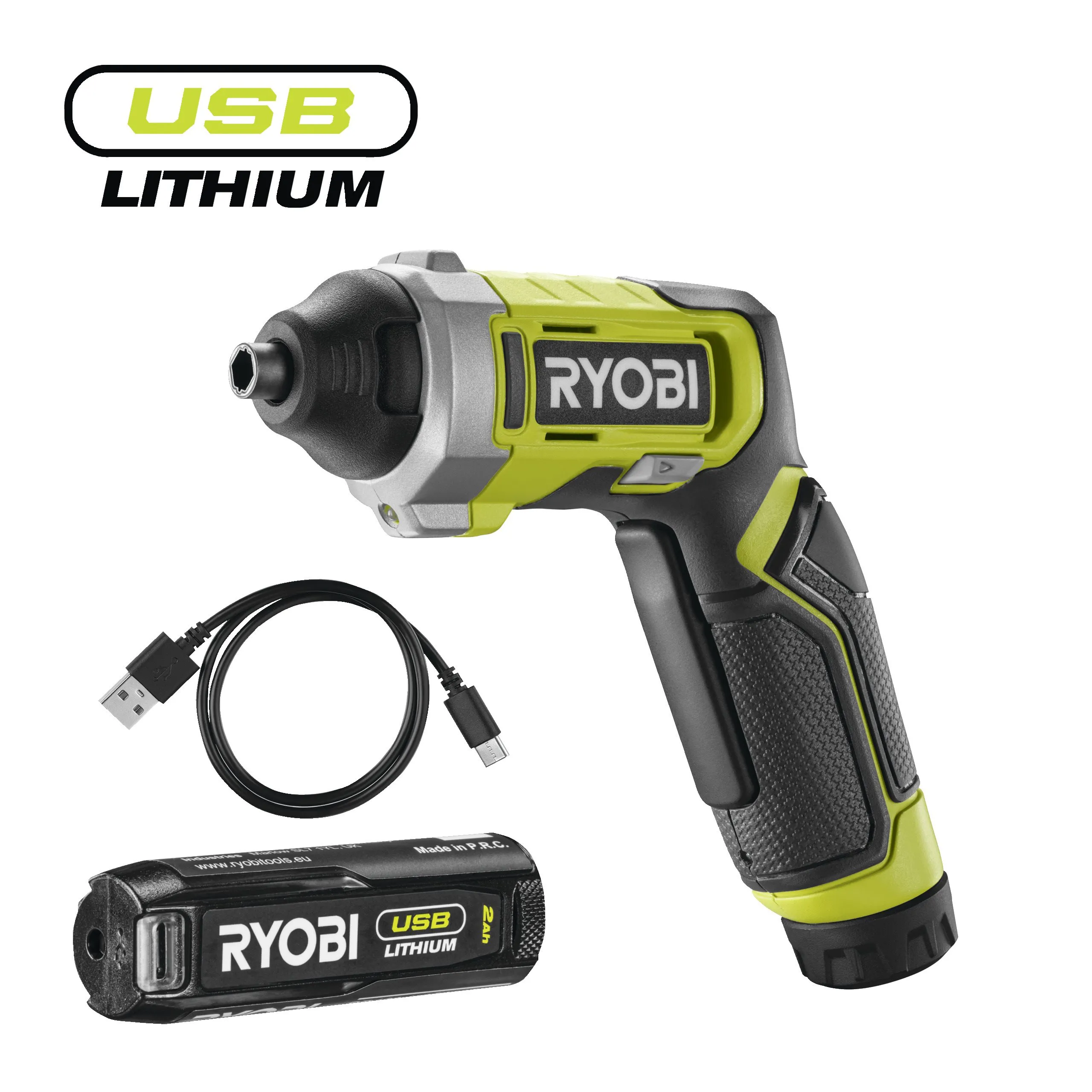 4V USB Lithium™ Cordless Screwdriver (1x 4V 2.0Ah)