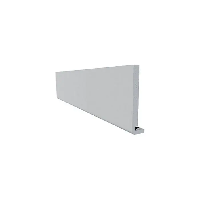 150mm Freefoam Magnum Square Leg Fascia White 5M FMS150