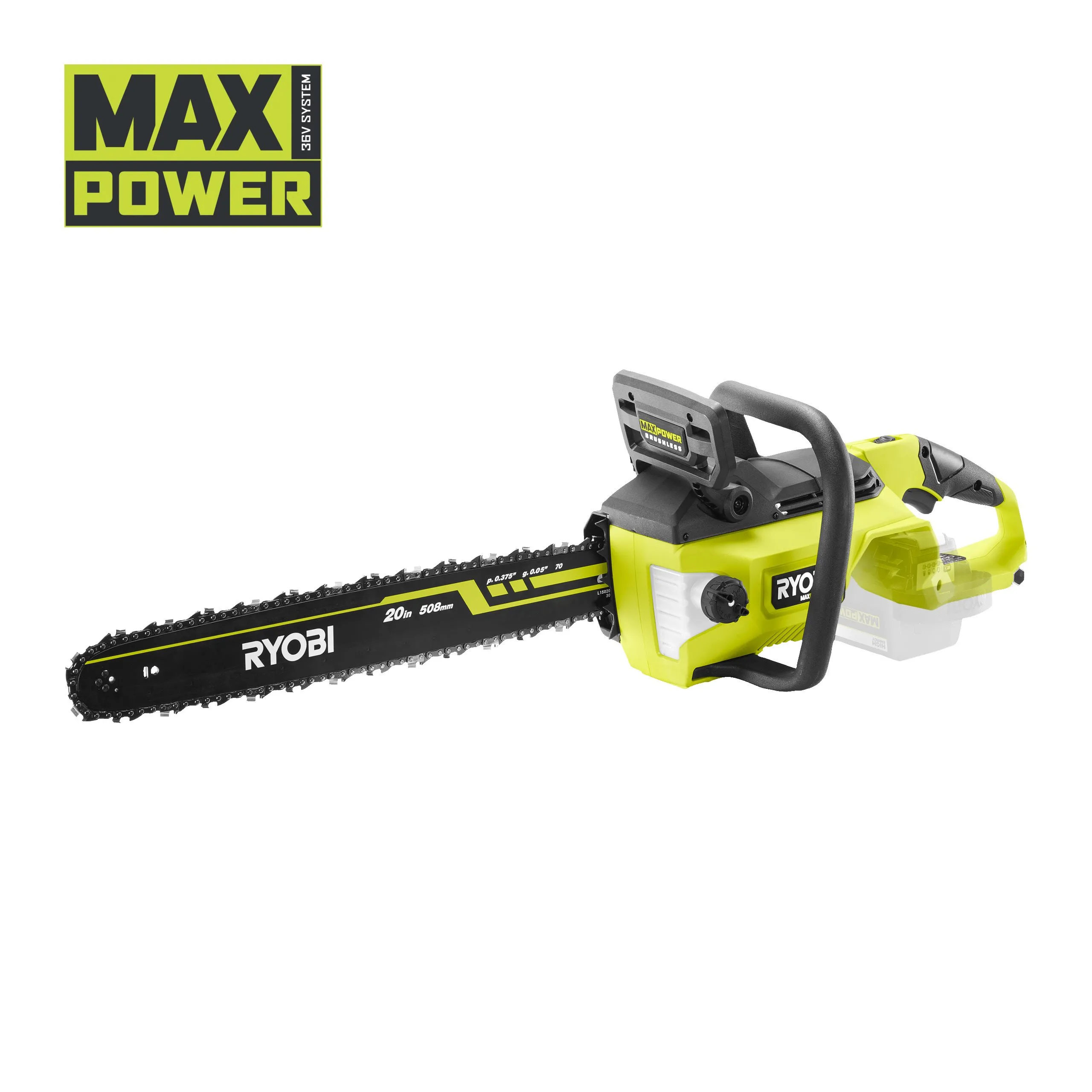 36V MAX POWER Cordless 50cm Chainsaw (Bare Tool)