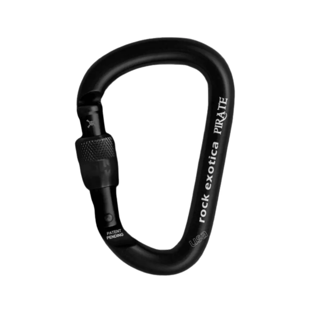 Rock Exoticca Pirate Screwgate Carabiner | Next Day Delivery