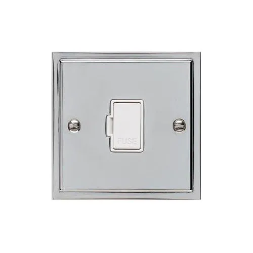 Elite Stepped Plate Range-Polished Chrome-Unswitched Spur (13 Amp)