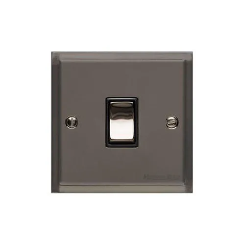 Elite Stepped Plate Range-Black Nickel-20A DP SWITCH