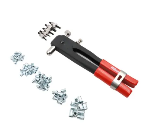 HILKA Nut Riveter Kit (M3-M8) with 80 Nut Rivets