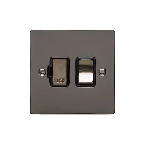 Elite Flat Plate Range-Black Nickel-Switched Spur (13 Amp)