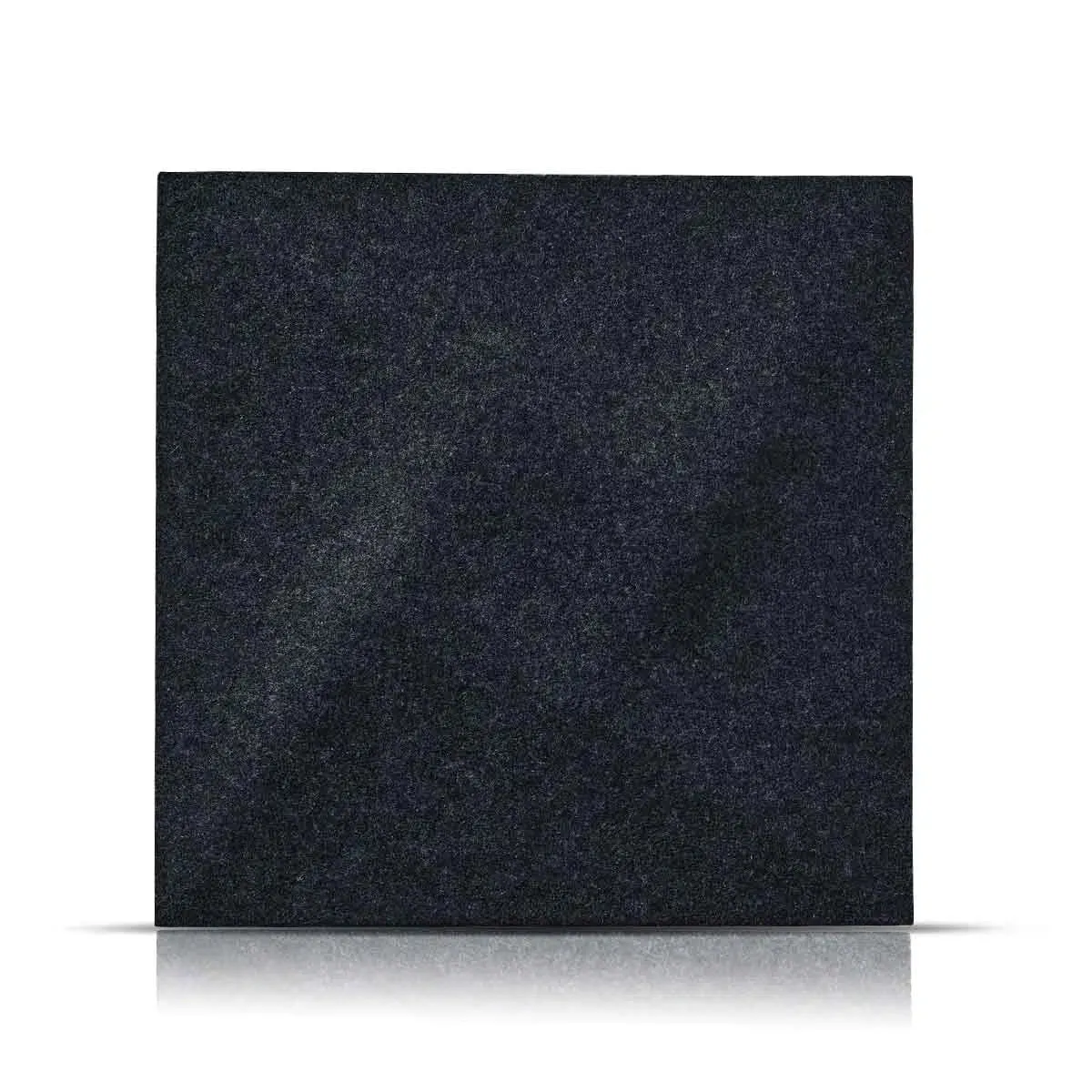 TWIST 3D Acoustic Felt Wall Panels - BLACK Multipack