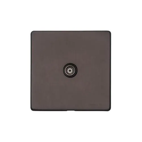 Verona Range-1 Gang Non-Isolated TV Coaxial Socket