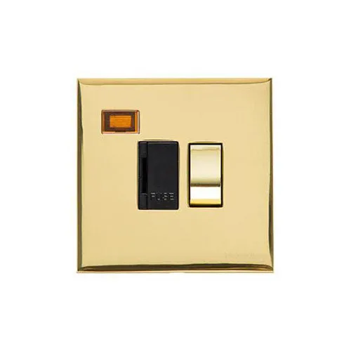 Winchester Range-Polished Brass-Switched Spur with Neon (13 Amp)