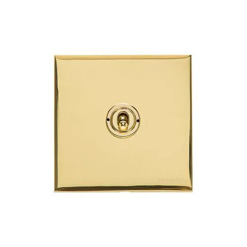 Winchester Range-Polished Brass-1 Gang Intermediate Toggle Switch