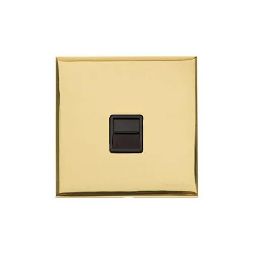 Winchester Range-Polished Brass-1 Gang Secondary Line Socket