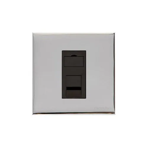 Winchester Range-Polished Chrome-1 Gang RJ45