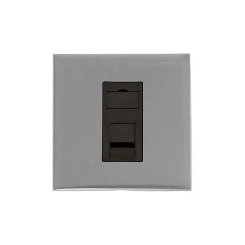 Winchester Range-Satin Chrome   -1 Gang RJ45