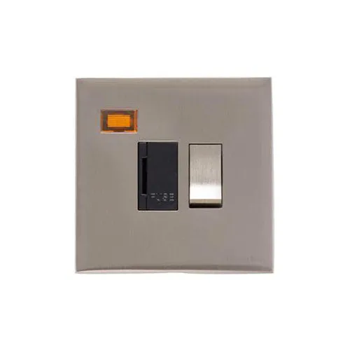 Winchester Range-Satin Nickel-Switched Spur with Neon (13 Amp)