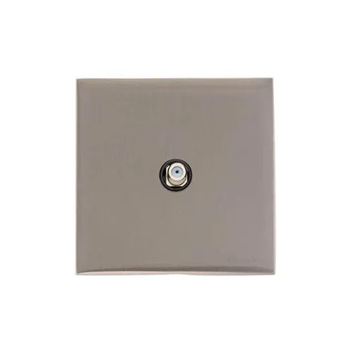 Winchester Range-Satin Nickel-1 Gang Satellite Socket