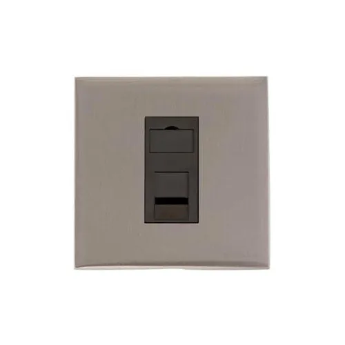Winchester Range-Satin Nickel-1 Gang RJ45
