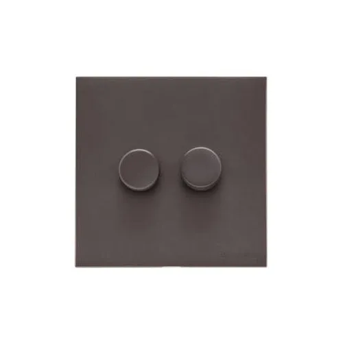 Winchester Range-Matt Bronze-2 Gang Dimmer (250 watts)