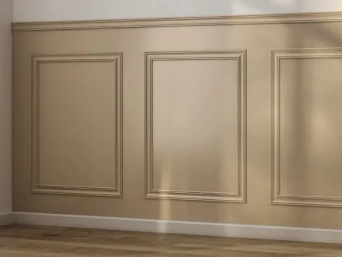 Timber Wall Panel Kit 2m x 1m. Dado & Mouldings Wood Panelling (WPKT5)