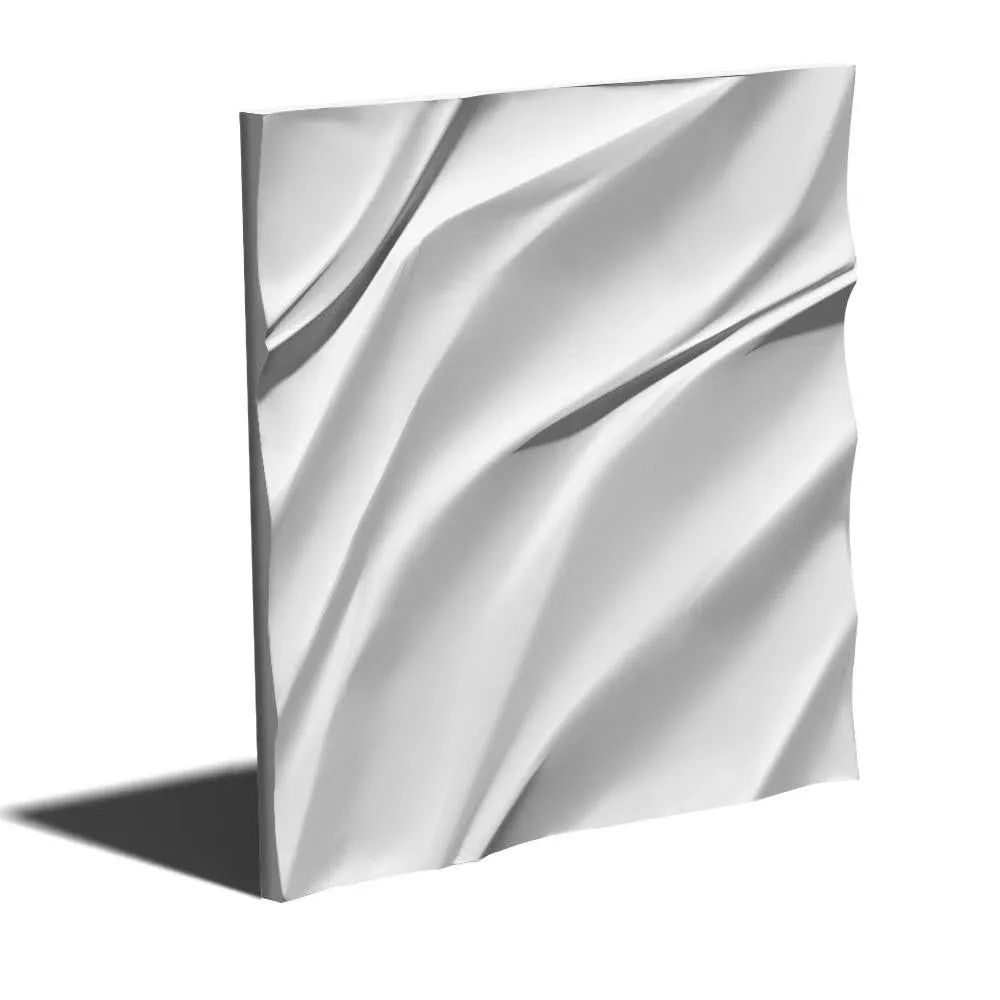 Waves 3D Gypsum Wall Panels
