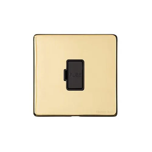 Vintage Range-Polished Brass-Unswitched Spur (13 Amp)