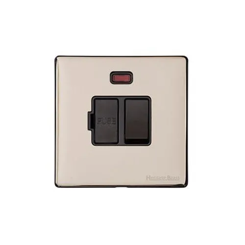 Vintage Range-Satin Nickel-Switched Spur with Neon (13 Amp)