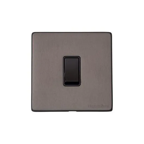 Vintage Range-Matt Bronze-1 Gang Rocker Switch (10 Amp)