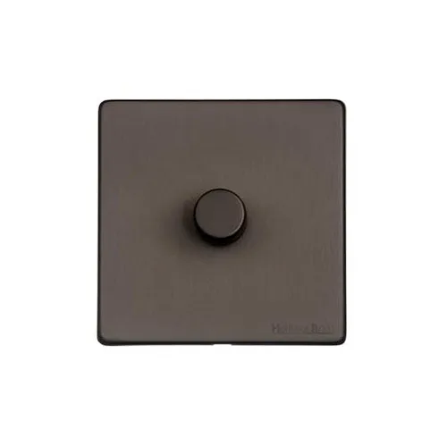 Vintage Range-Matt Bronze-1 Gang Dimmer (400 watts)