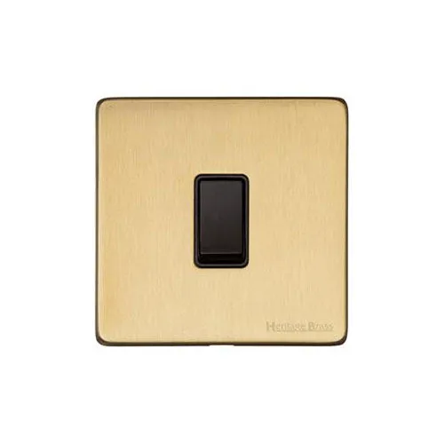 Vintage Range-Satin Brass-20A DP SWITCH