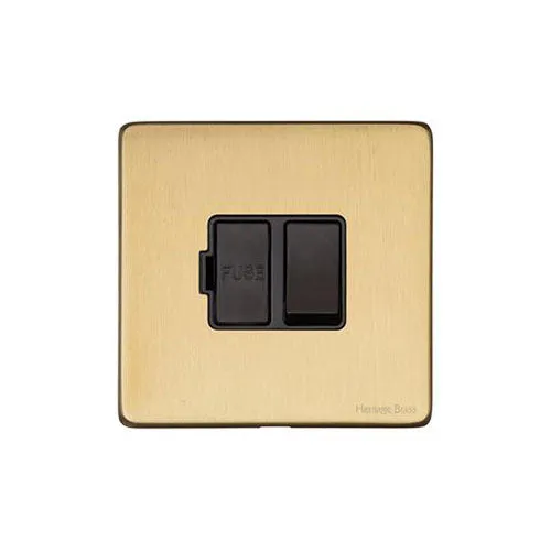 Vintage Range-Satin Brass-Switched Spur (13 Amp)