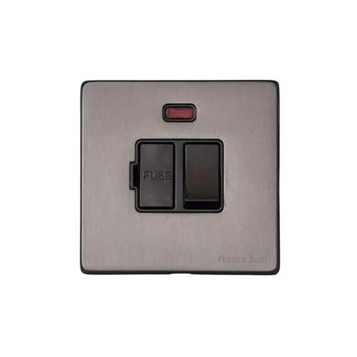 Vintage Range-Satin Black Nickel-Switched Spur with Neon (13 Amp)