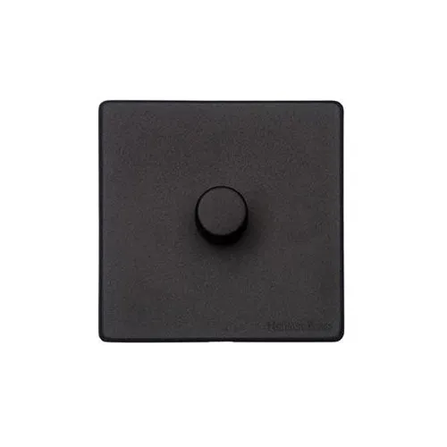 Vintage Range-Matt Black-1 Gang Dimmer (400 watts)