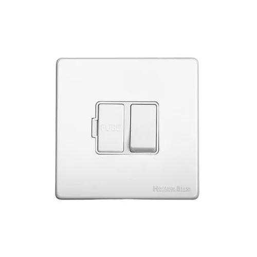 Vintage Range-Matt White-Switched Spur (13 Amp)